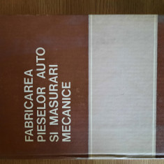 FABRICAREA PIESELOR AUTO SI MASURARI MECANICE – R. RADULESCU s.a. (1983)