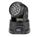 Proiector LED color DEPOX&reg;, Light Maddness, jocuri de lumini, 70W, 18 surse lumina, negru
