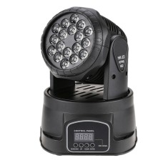 Proiector LED color DEPOX&reg;, Light Maddness, jocuri de lumini, 70W, 18 surse lumina, negru