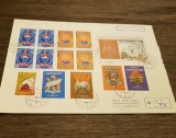 Plic filatelic URSS Komsomol,colecție timbre 1978 - (Plic format mare), Dupa 1950