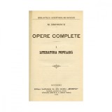 Mihai Eminescu, Opere Complete. Literatura populară, 1902