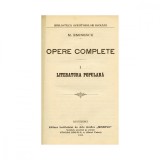 Mihai Eminescu, Opere Complete. Literatura populară, 1902