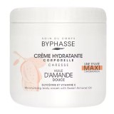 Cremă de corp Byphasse Sweet Almond, hidratantă, 500 ml