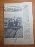 Revista radio tv 3 octombrie 1963 cu programul din 6 - 12 octombrie 1963