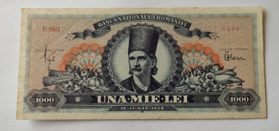 Romania - 1000 Lei 1948 foto