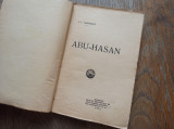 I.L.CARAGIALE- ABU-HASAN, 1915, prima editie