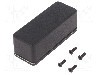 Carcasa aluminiu, 35mmx89mmx30mm, IP66, HAMMOND - 1550WABK