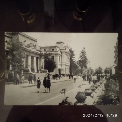 -Y- CARTE POSTALA RPR PITESTI - PALATUL CULTURII - CIRCULATA foto