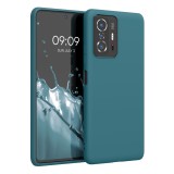 Husa pentru Xiaomi 11T / 11T Pro, Silicon, Verde, 56245.57, kwmobile, Carcasa