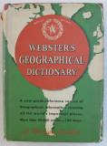 WEBSTER&#039; S GEOGRAPHICAL DICTIONARY , ILLUSTRATED WITH MANY MAPS IN THE TEXT , 1964