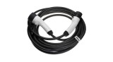 VHBW Cablu de &icirc;ncărcare pentru mașină electrică, hibridă plug-in - Cablu tip 2 la tip 2, monofazat, 32 A, 7 kW, 10 m