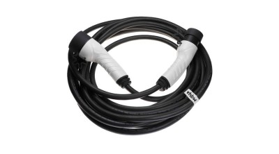 VHBW Cablu de &amp;icirc;ncărcare pentru mașină electrică, hibridă plug-in - Cablu tip 2 la tip 2, monofazat, 32 A, 7 kW, 10 m foto