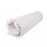 Cumpara ieftin Topper saltea 90x190 spuma 5cm, fermitate moale, spuma poliuretanica, husa fixa matlasata, microfibra, Saltsib