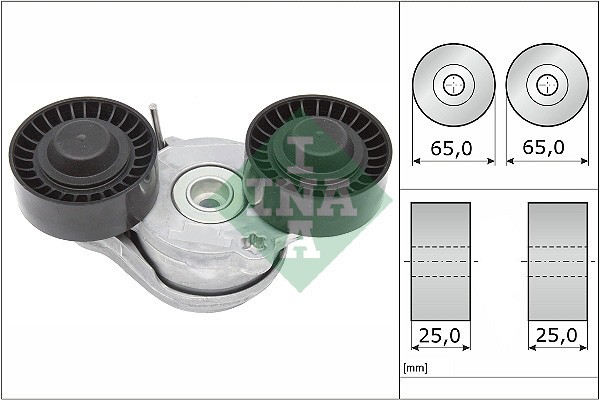 INA 534 0696 10 Intinzator curea, curea distributie