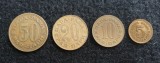 Iugoslavia Lot x 4 monede vechi anii 1960 - 1970