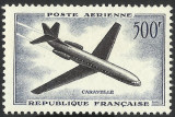 FRANTA 1957 POSTA AERIANA - AVIONUL ,, CARAVELLE &#039;&#039; MNH, Aviatie, Nestampilat