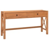 Cumpara ieftin Birou cu 2 sertare, 140x40x75 cm, lemn de tec