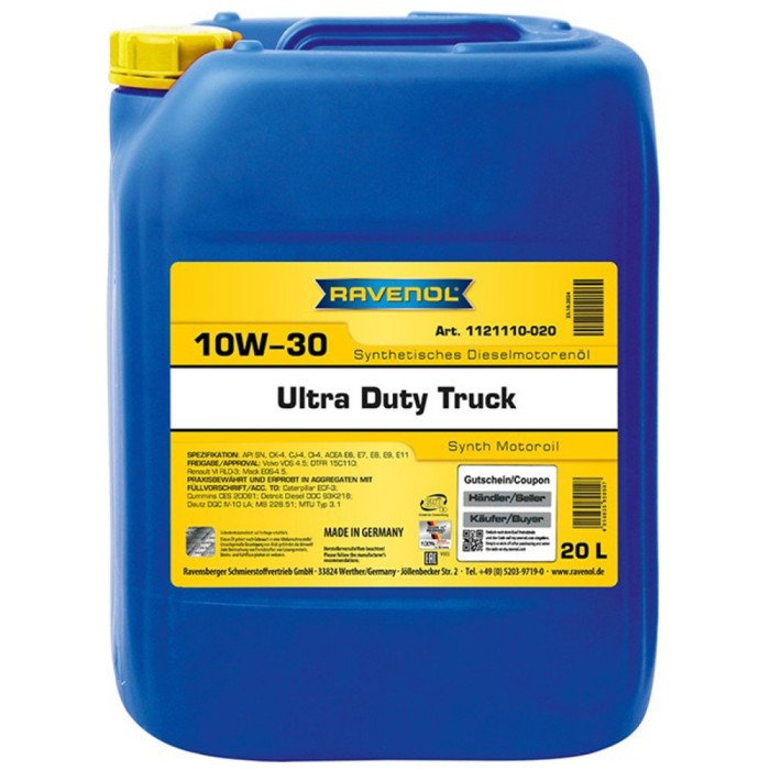 Ulei Ravenol UDT 10W30 20 litri