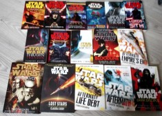 LOT 16 CARTI IN ENGLEZA STAR WARS -DREW KARPYSHYN, PAUL S. KEMP, TIMOTHY ZAHN, CHRISTIE GOLDEN-262390