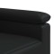 Set de canapea 2 pcs Negru Piele artificiala - 5
