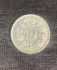 Moneda 10 rappen 1962 Elveția, Europa
