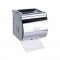 Dispenser hartie igienica Limpio, 12 x 10 cm, carcasa inox, Argintiu