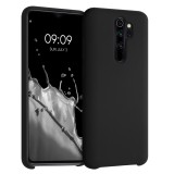 Husa pentru Xiaomi Redmi Note 8 Pro, Silicon, Negru, 50248.01, kwmobile, Carcasa