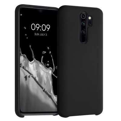 Husa pentru Xiaomi Redmi Note 8 Pro, Silicon, Negru, 50248.01, kwmobile foto