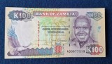 100 Kwacha nedatata - Bancnota veche Africa - Zambia - stare foarte buna UNC