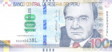 Bancnota Peru 100 Soles 2015 - P195 UNC