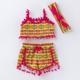 Costumas de vara pentru fetite - Summer (Marime Disponibila: 18-24 luni)