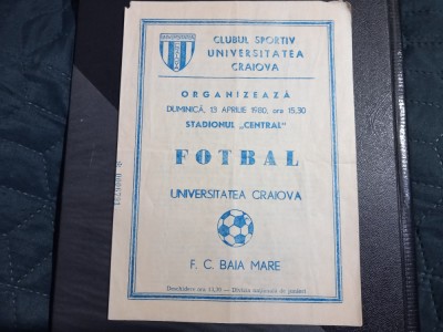 program U Craiova - FC Baia Mare foto