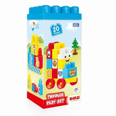 Set de constructie - 20 piese PlayLearn Toys foto