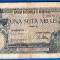 (18) BANCNOTA ROMANIA - 100.000 LEI 1946 (21 OCTOMBRIE 1946), FILIGRAN ORIZONTAL