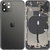 Capac Baterie Apple iPhone 11 Pro, Cu Carcasa Mijloc, Negru (Matte Space Gray), Swap (Grad B)