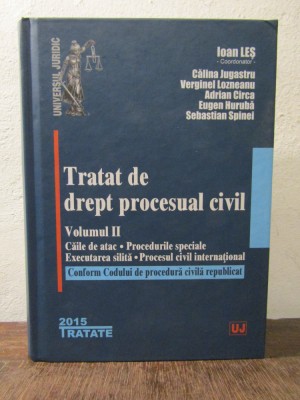 Tratat de drept procesual civil, vol. II - Ioan Leș (coord.) foto