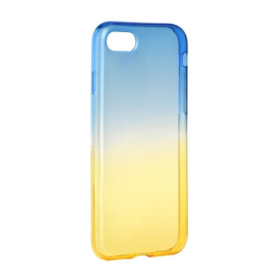 Husa APPLE iPhone 7 Plus \ 8 Plus - Gradient TSS, Albastru/Auriu foto