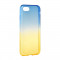 Husa APPLE iPhone 7 Plus \ 8 Plus - Gradient TSS, Albastru/Auriu