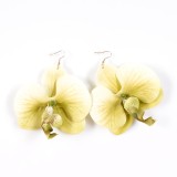 Cercei in forma de floare de orhideea