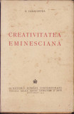 K967 Creativitatea eminesciana 1943 Caracostea