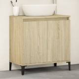 Gossi dulap de chiuveta, stejar sonoma, 58x33x60 cm, lemn prelucrat