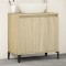 Gossi dulap de chiuveta, stejar sonoma, 58x33x60 cm, lemn prelucrat