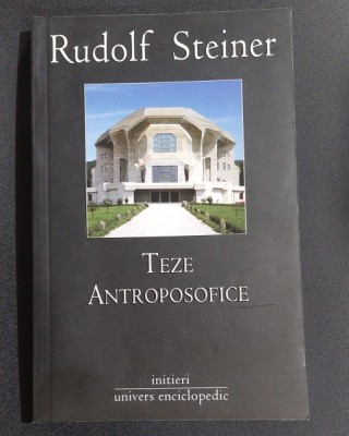 Teze Antroposofice - Rudolf Steiner foto