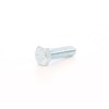 Surub cu cap hexagonal, filetat complet, otel, zincat alb, M6 x 25 mm