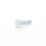 Surub cu cap hexagonal, filetat complet, otel, zincat alb, M6 x 25 mm