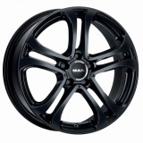 Jante MERCEDES E-KLASSE CABRIO 8J x 17 Inch 5X112 et35 - Mak Stuttgart Gloss Black - pret / buc, 8, 5