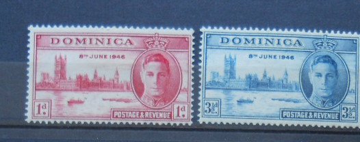 DOMINICA 1946 SERIE MH