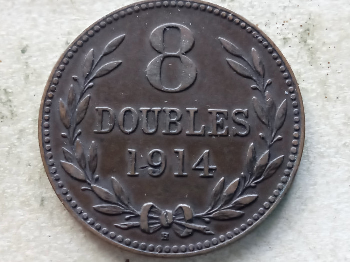 GUERNSEY-8 DOUBLES 1914