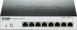 SWITCH PoE D-LINK Smart 8 porturi Gigabit (8 PoE) + 2 porturi SFP, IEEE 802.3af/at, carcasa metalica, rackabil, &quot;DGS-1210-08P&quot;(timbru verde 2 lei)