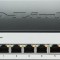 SWITCH PoE D-LINK Smart 8 porturi Gigabit (8 PoE) + 2 porturi SFP, IEEE 802.3af/at, carcasa metalica, rackabil, &quot;DGS-1210-08P&quot;(timbru verde 2 lei)